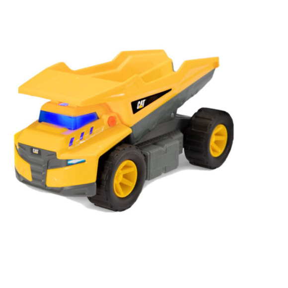 CAT Construction Future Force 11" Dump Truck Toy Lights Sounds Christmas Gift - Picture 2 of 4
